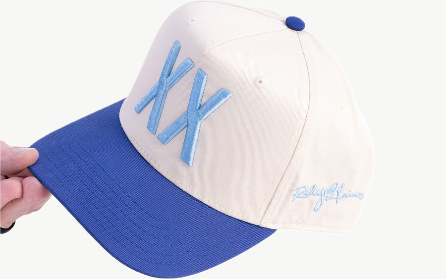 Custom 3D embroidered hat made in the USA by Superluxe Merch