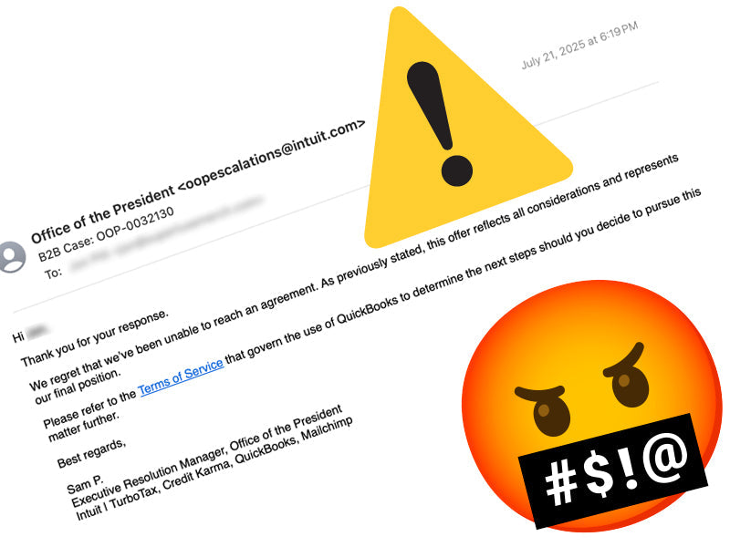 The QuickBooks Debacle: Hidden Fees, Legal Traps, and Why Small Business Owners Are Fed Up