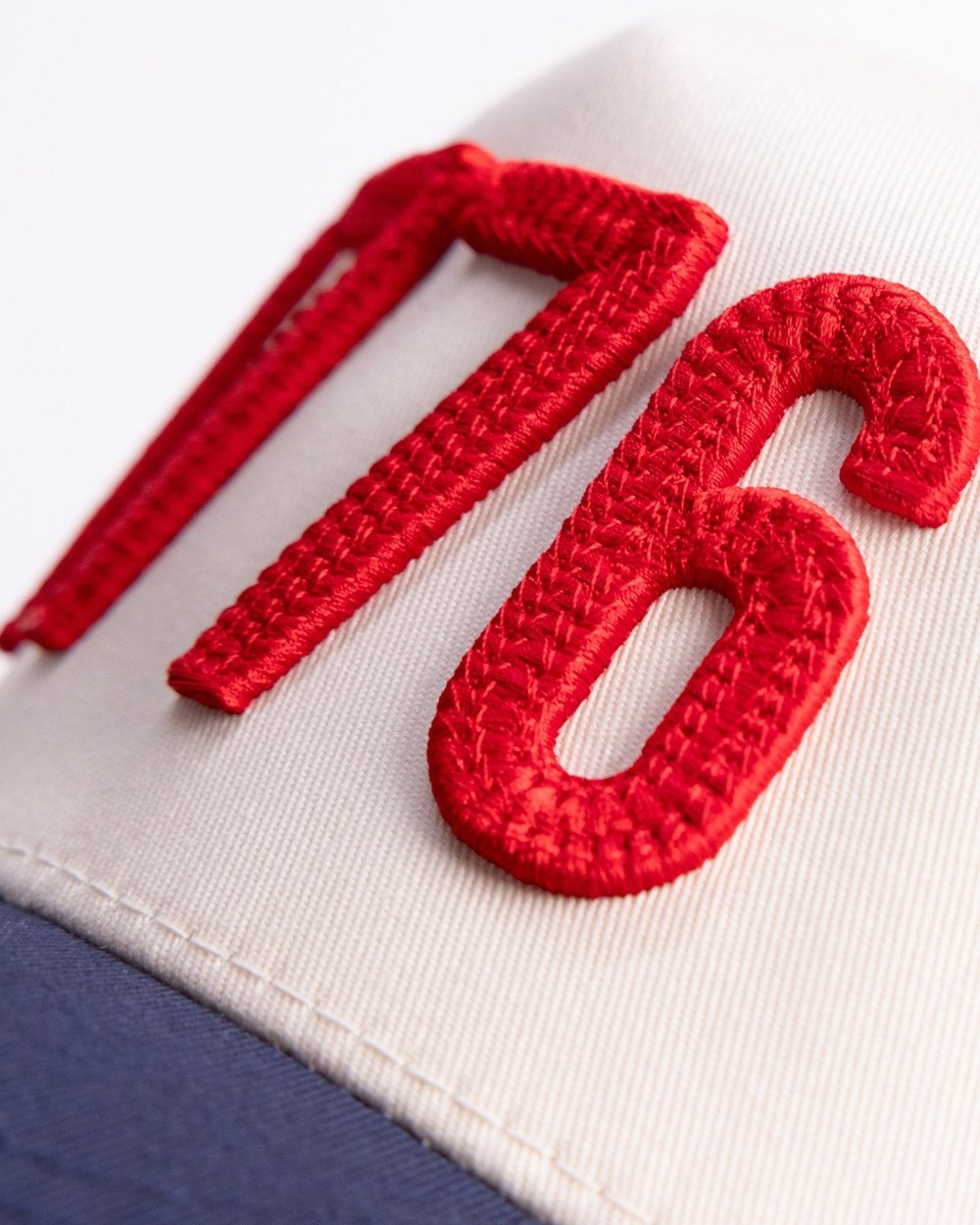 Custom 3D embroidered hat made in the USA by Superluxe Merch