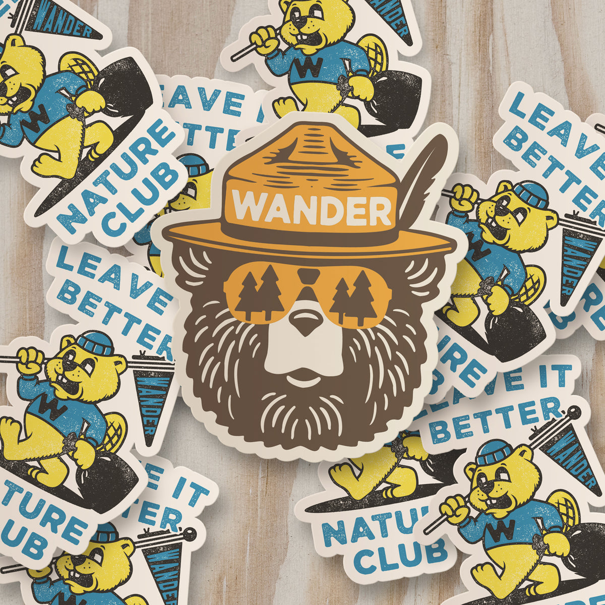 Custom die cut stickers | Superluxe Merch